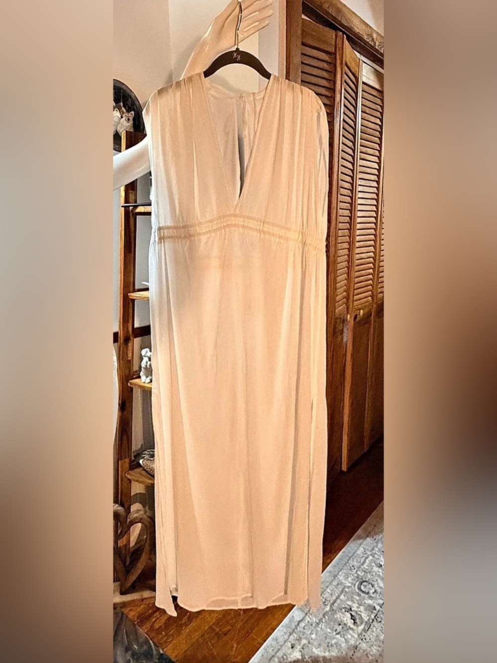 Target Maxi Dress in White NWT